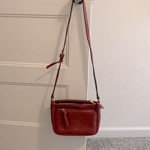 Plum purse